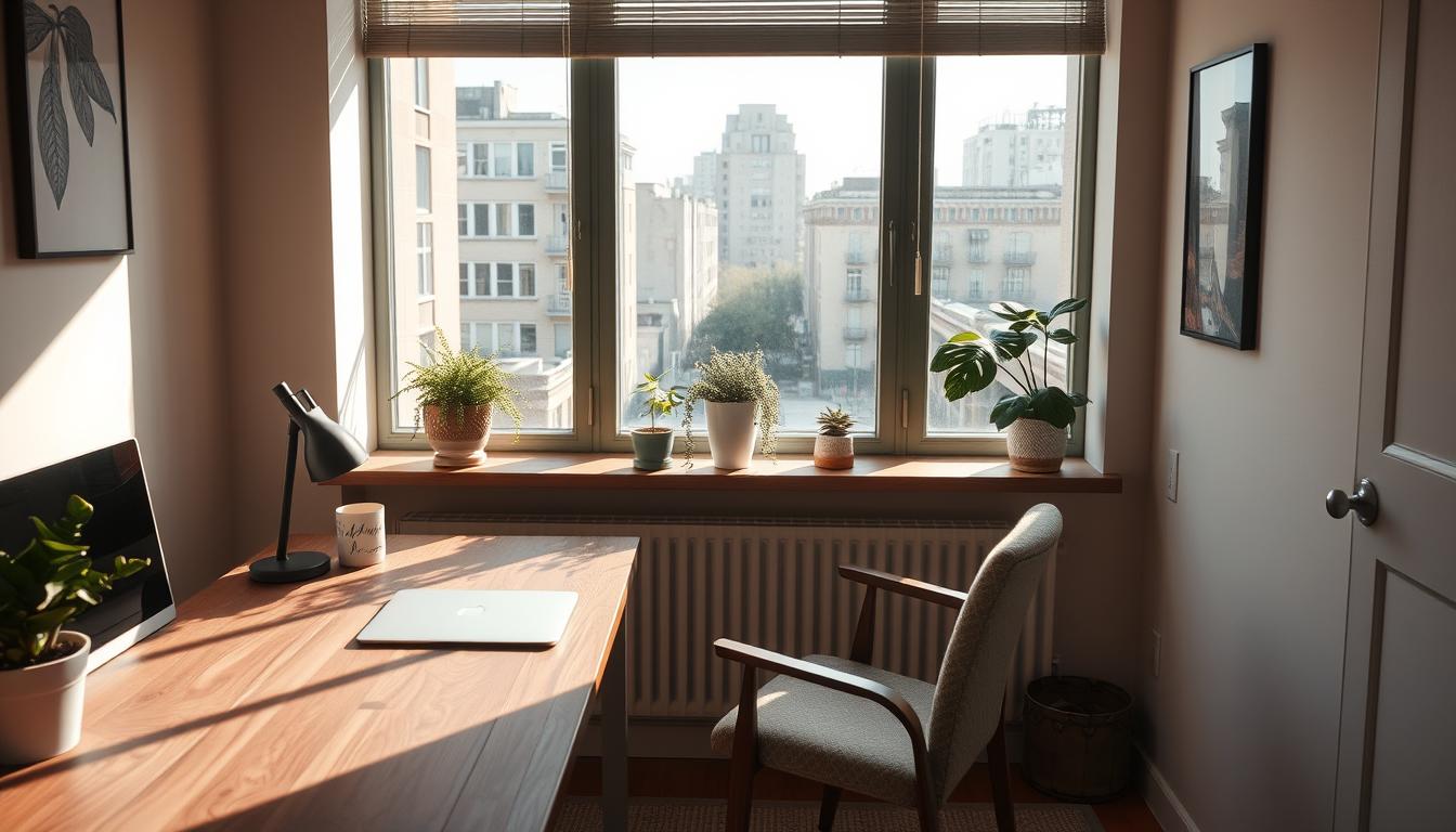 Biurka przy oknie