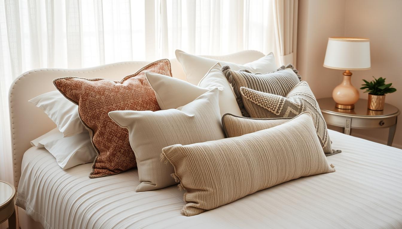 Jak ułożyć poduszki na łóżku