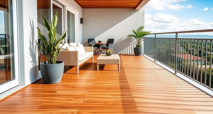 Podłoga na balkon