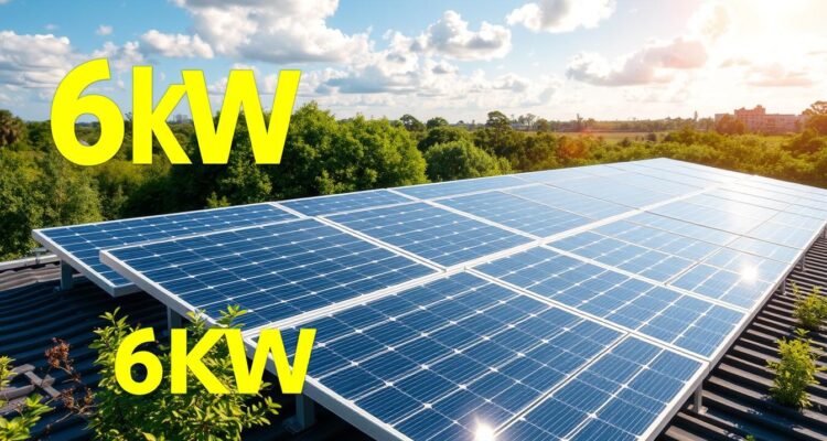 ile prądu wyprodukuje elektrownia fotowoltaiczna 6 kw dziennie