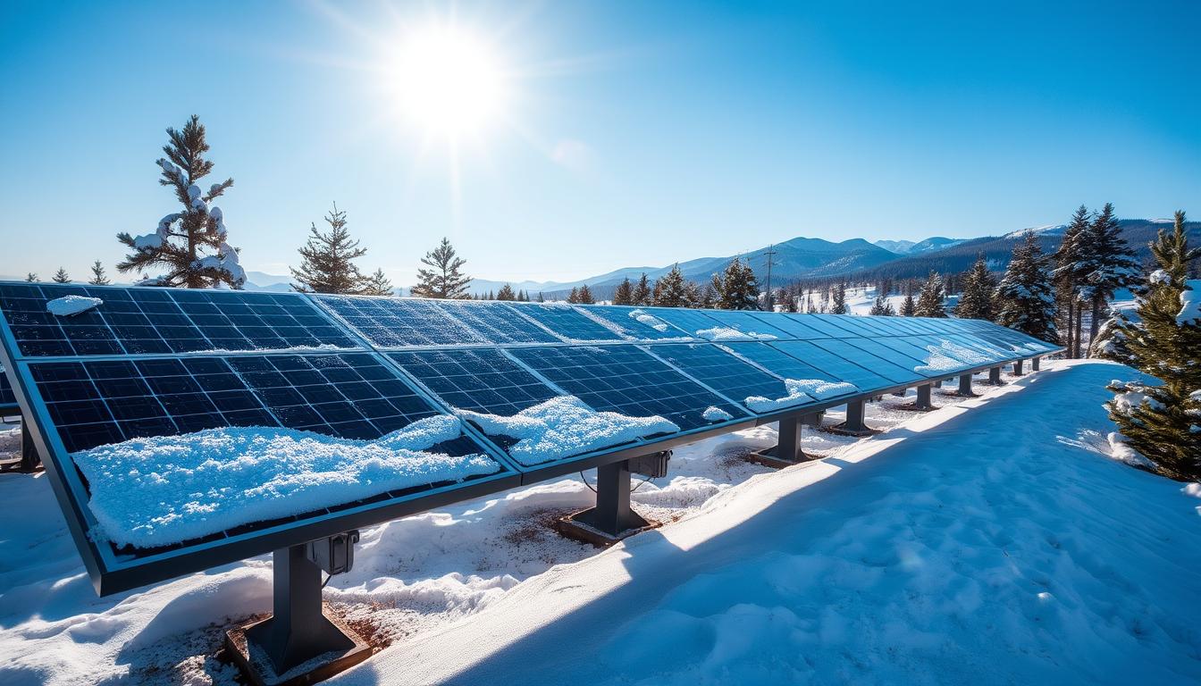jak działa fotowoltaika zimą