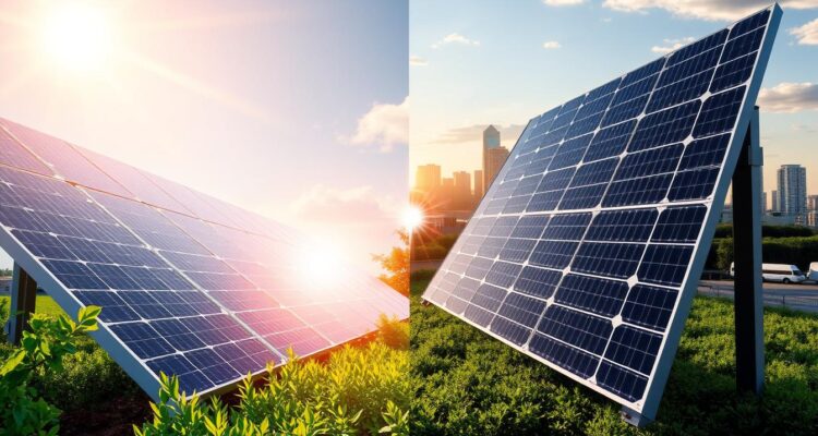 panele solarne a fotowoltaiczne