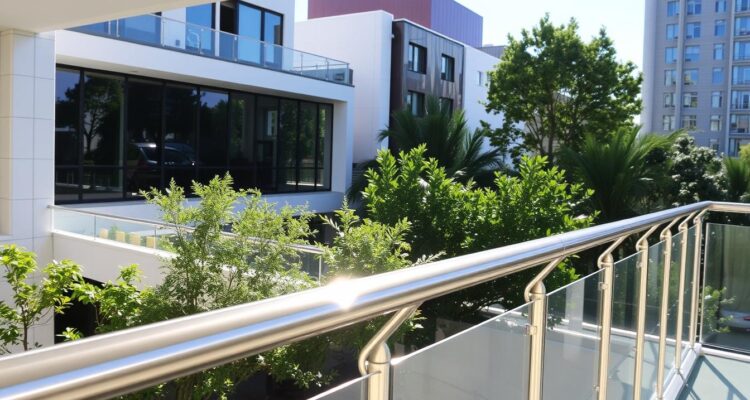 Balustrady nierdzewne