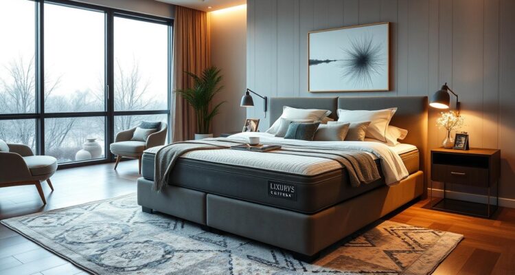 Łóżka boxspring