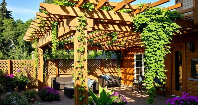 Pergola tarasowa drewniana jak zrobić