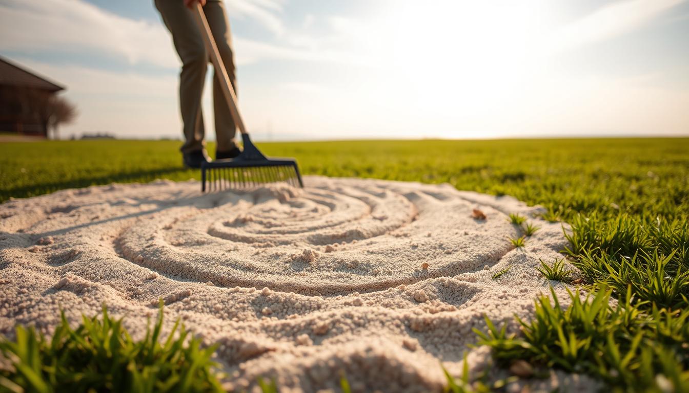 Kiedy piaskować trawnik