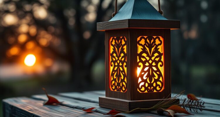 Lampion drewniany jak zrobić
