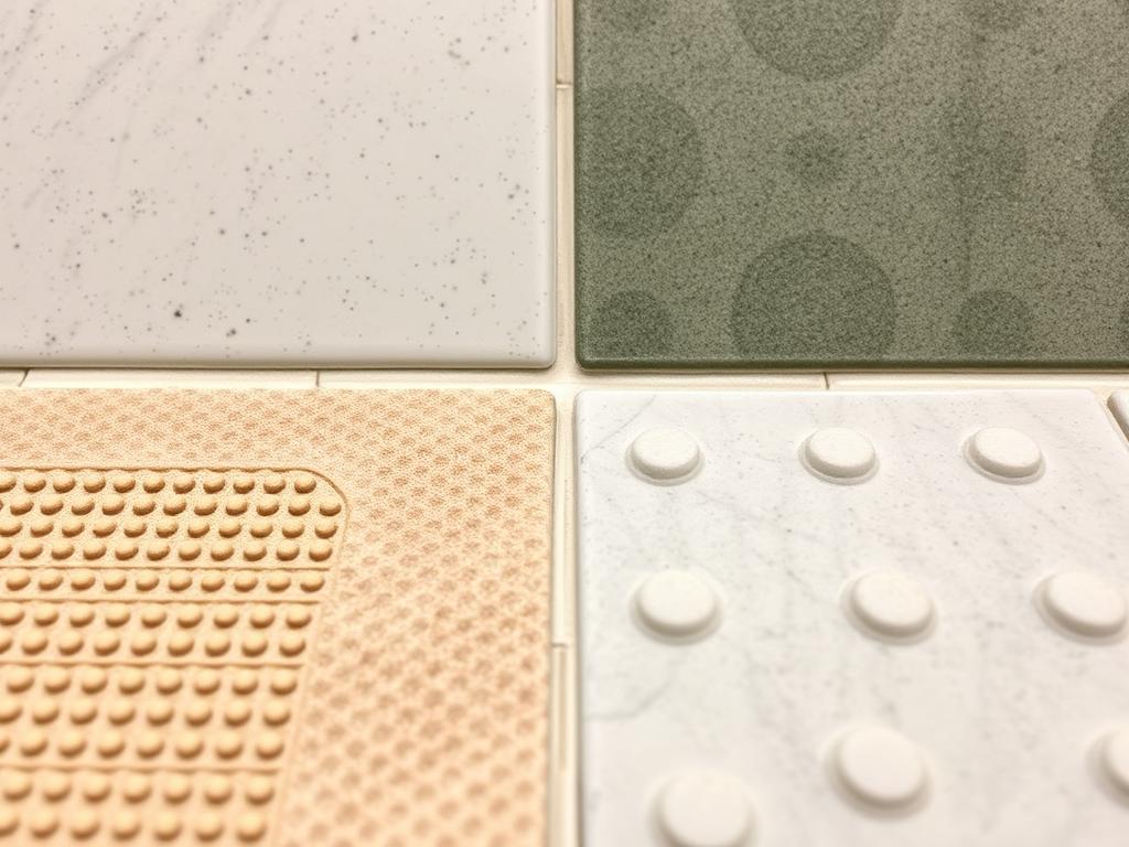 Antypoślizgowe płytki w łazience dla seniora w bloku