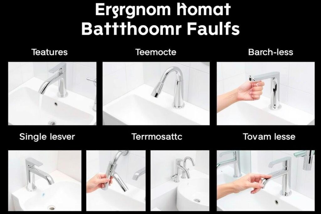 Ergonomiczne baterie łazienkowe dla seniora