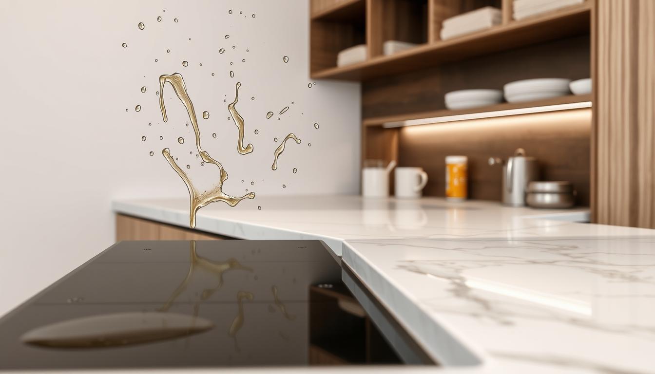 Ściany w kuchni nad blatem narażone na różne czynniki