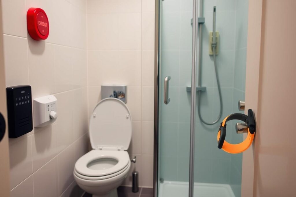 Systemy alarmowe w łazience dla seniora w bloku