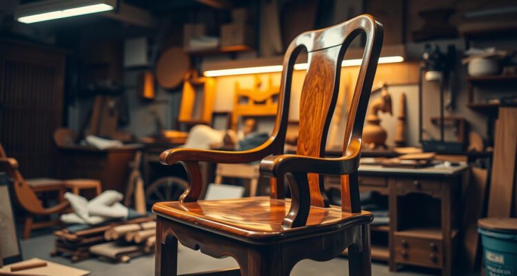 Czym pomalować lakierowane krzesła