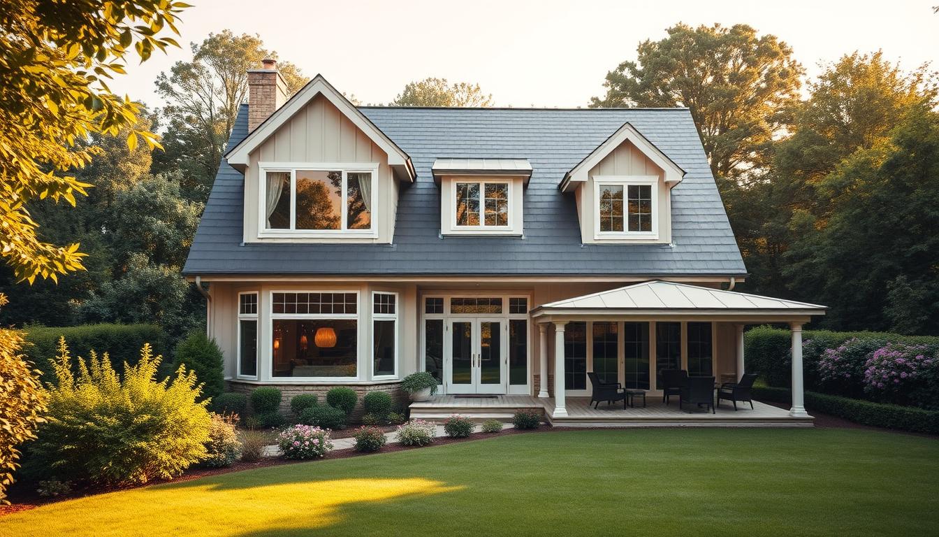 Dom piętrowy z poddaszem użytkowym