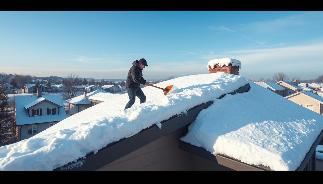 Ile kosztuje odśnieżanie dachu