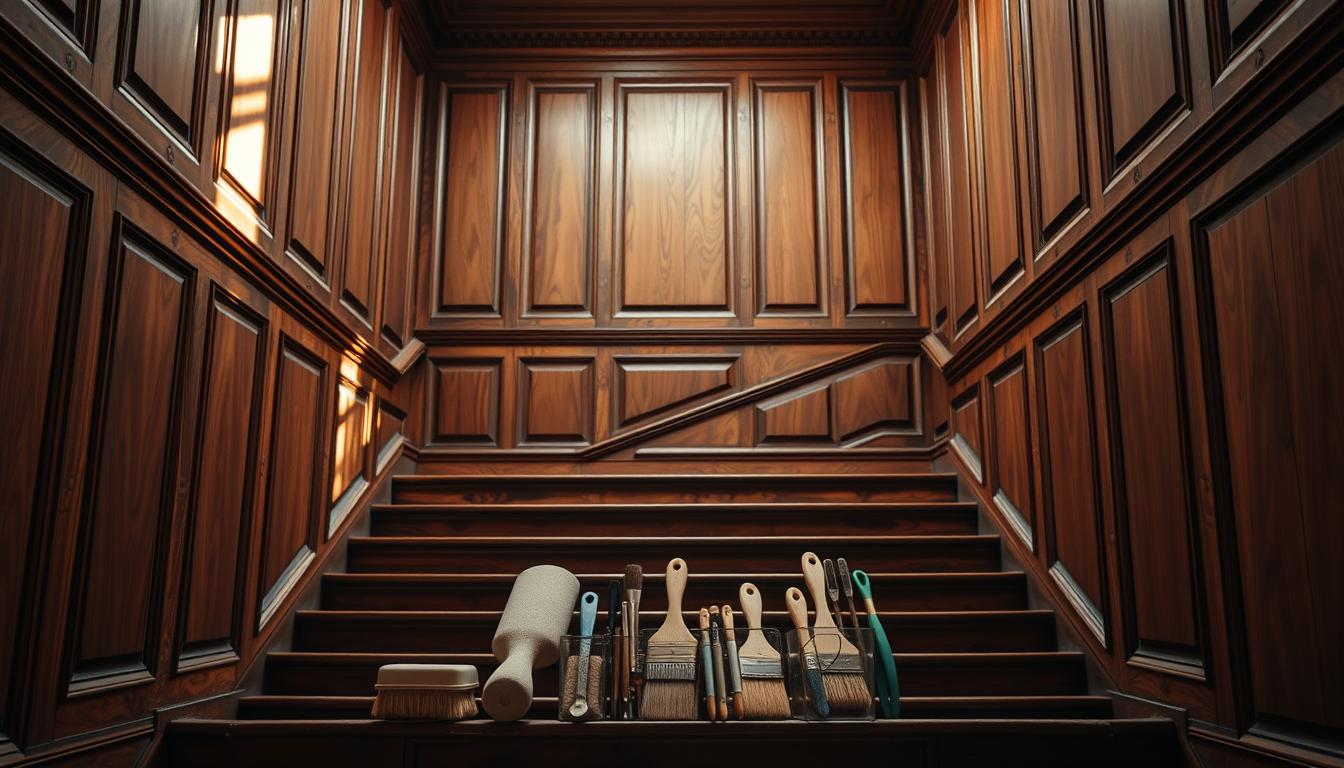 Jak odnowić boazerię na klatce schodowej