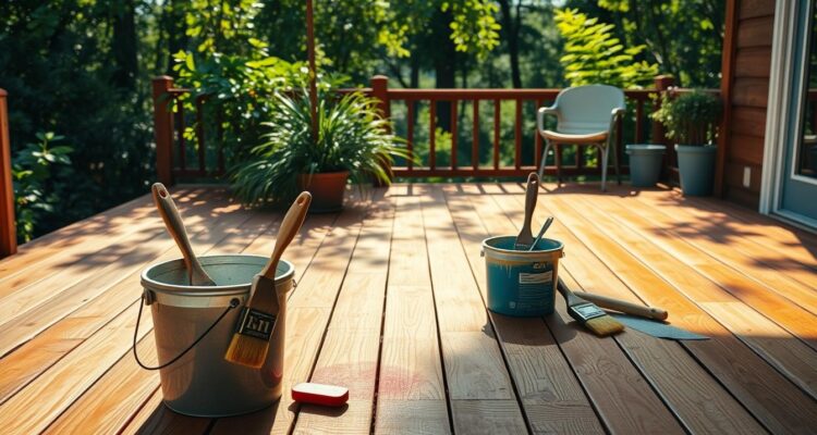 Jak odnowić drewniany taras