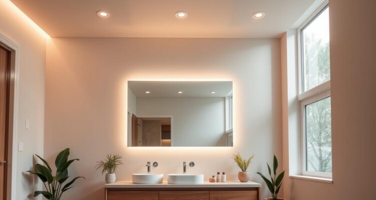 Jak oświetlić łazienkę