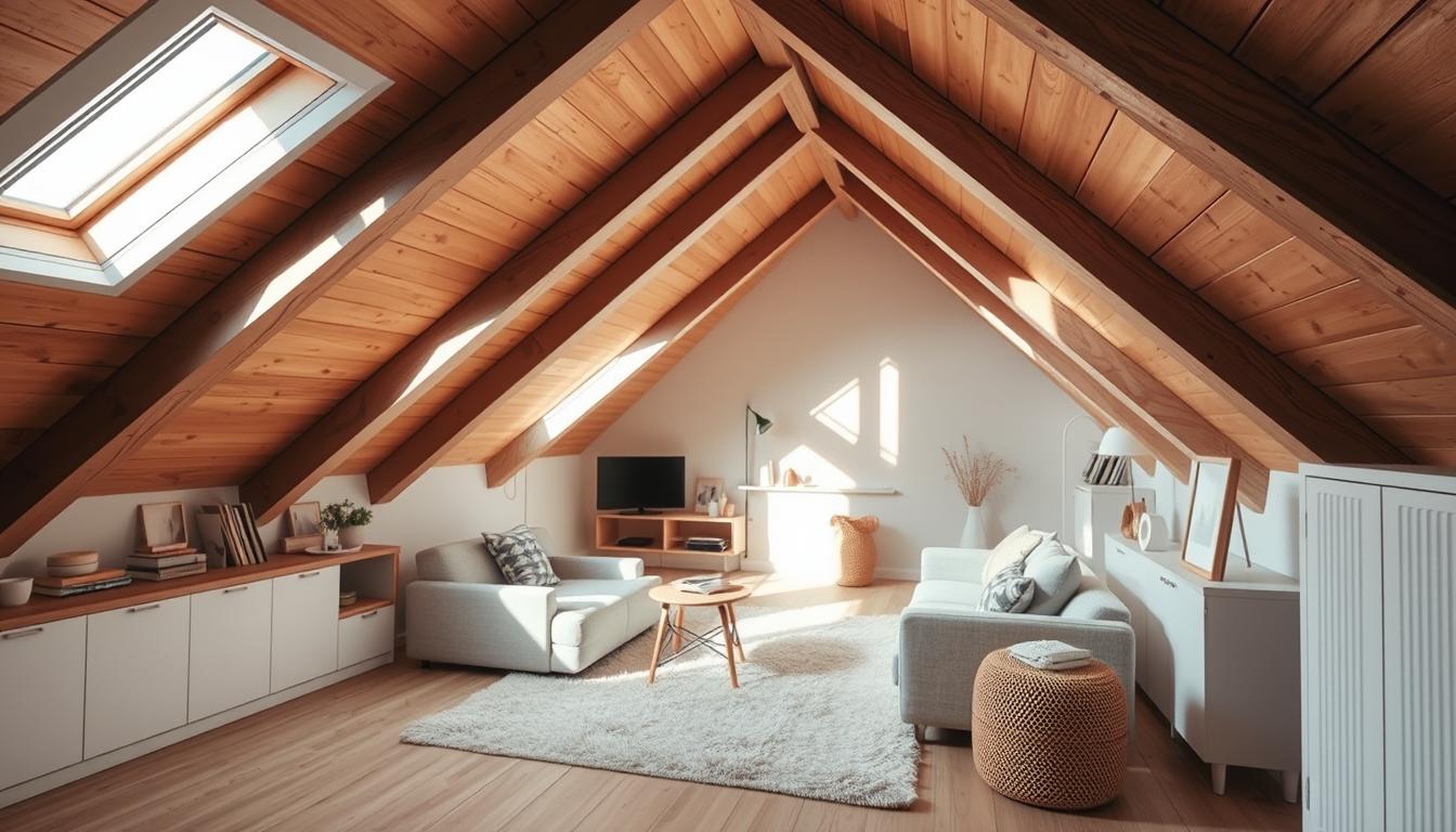 Jak urządzić poddasze ze skosami