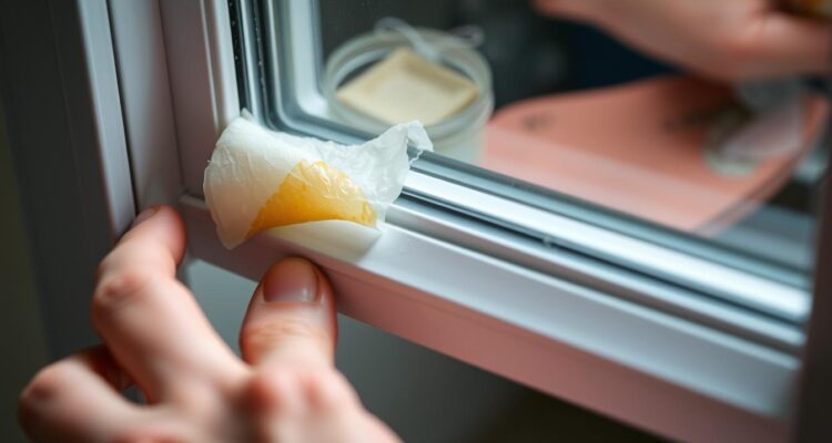 Jak usunąć klej z plastikowych okien