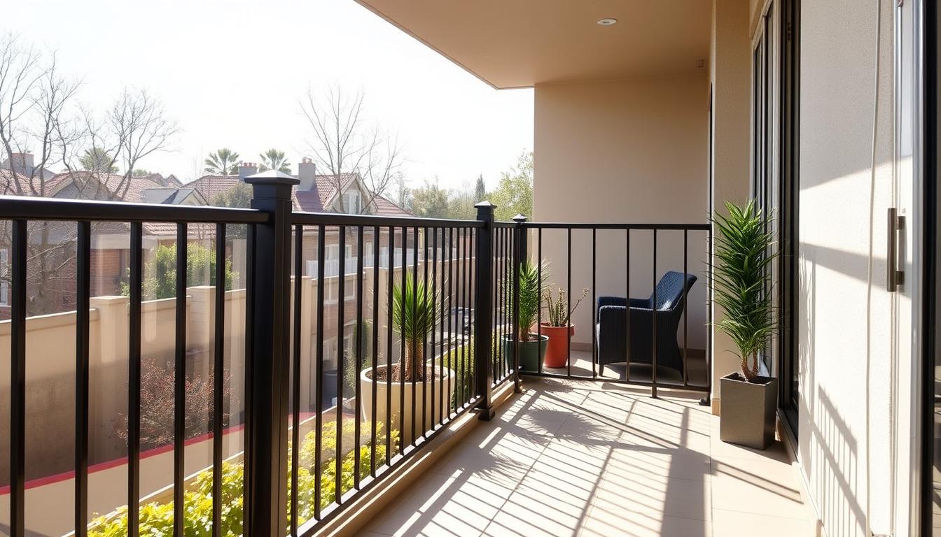 Jak zabezpieczyć balkon na parterze
