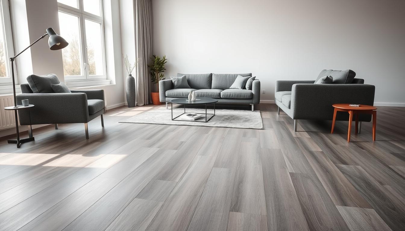 Jaka podłoga do szarych mebli