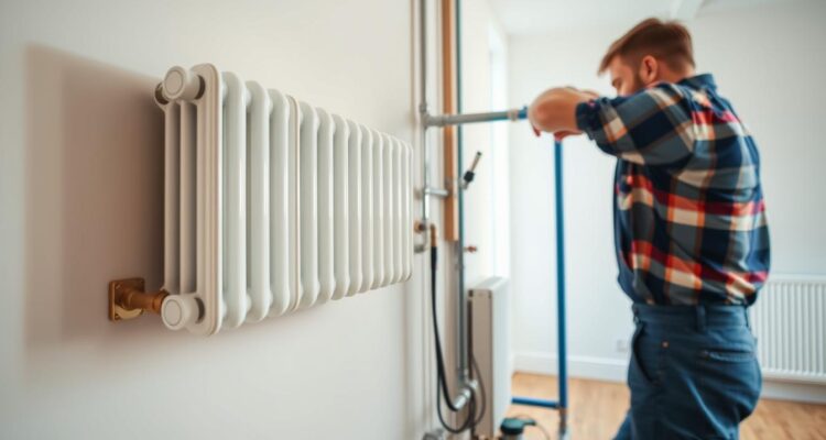 Montaż grzejnika co