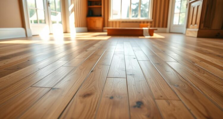 Renowacja drewnianej podłogi