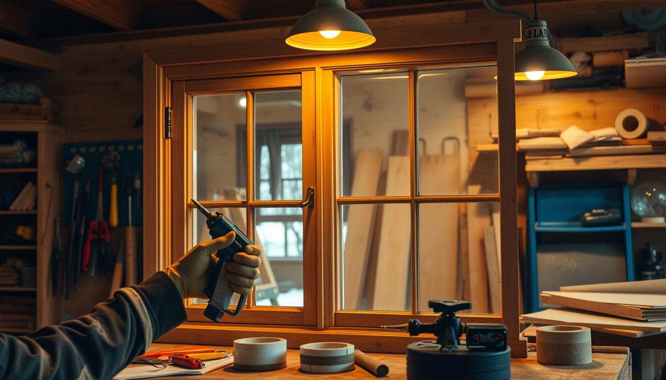 Uszczelnianie okien drewnianych na zimę