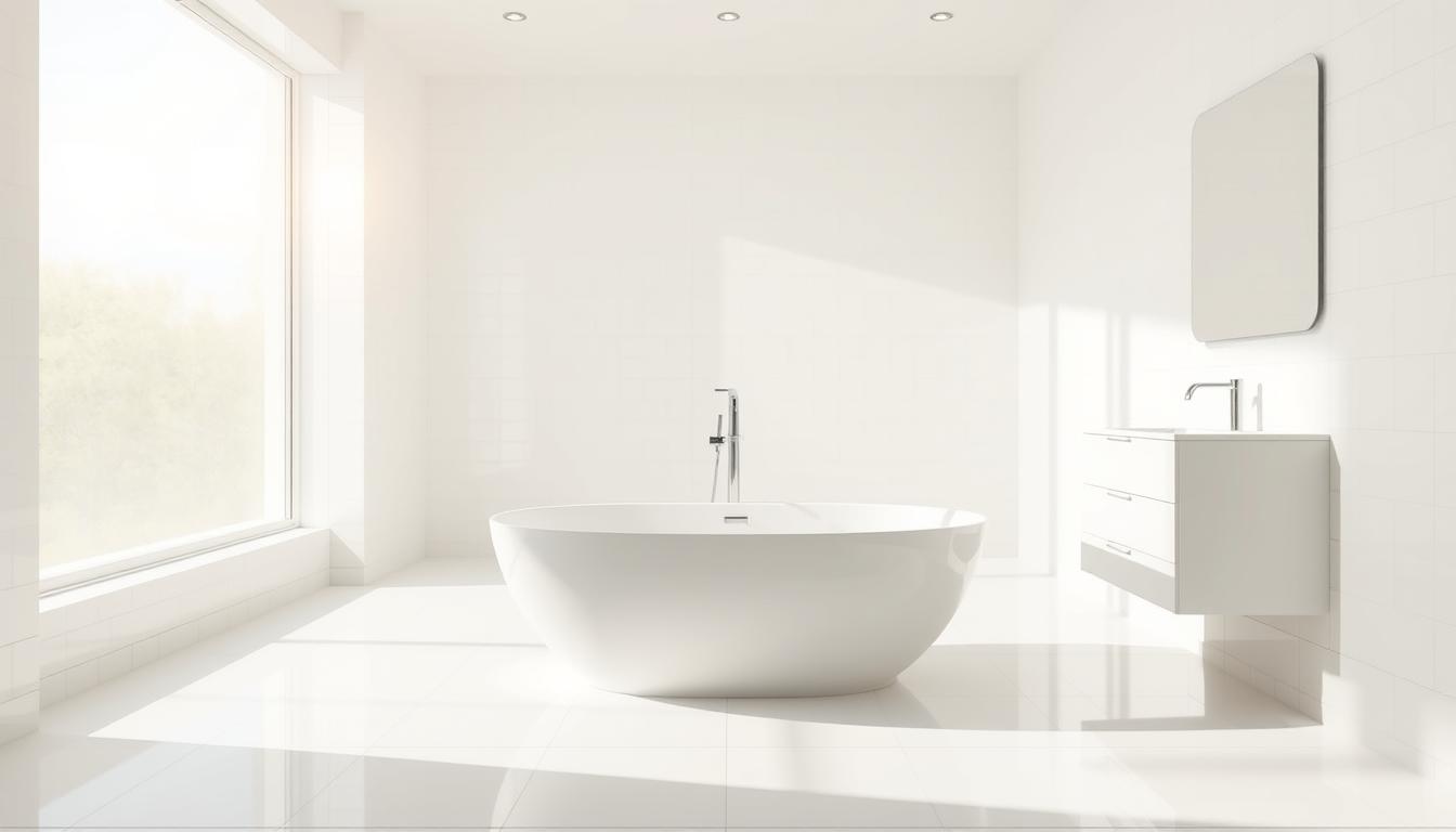 czy biała łazienka jest praktyczna