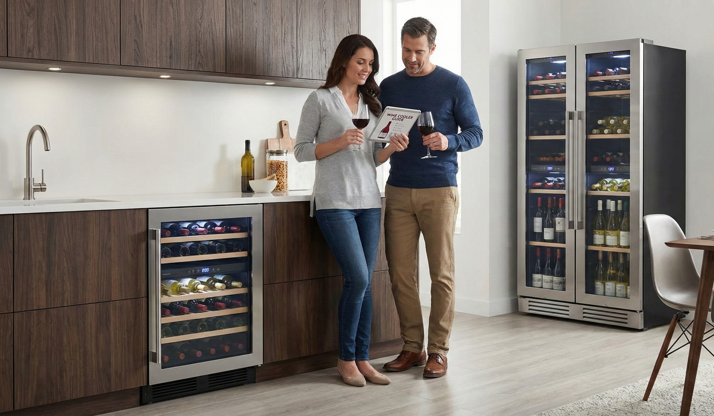 Jak wybrać domową winiarkę do zabudowy lub wolnostojącą - poradnik